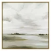 A Cloudy Day Framed Canvas Art Print