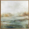 A Quiet Place Gold Framed Canvas Art Print