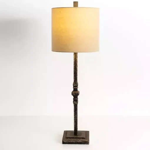 Abbott Antique Black Buffet Lamp