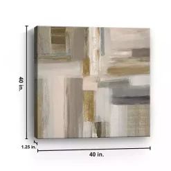 Abstract Fields I Canvas Art Print, 40x40 in.