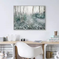 Allyson's Trail Framed Canvas Art Print