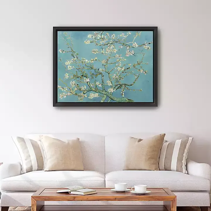 Almond Blossom Framed Canvas Art Print, 42x32 in.