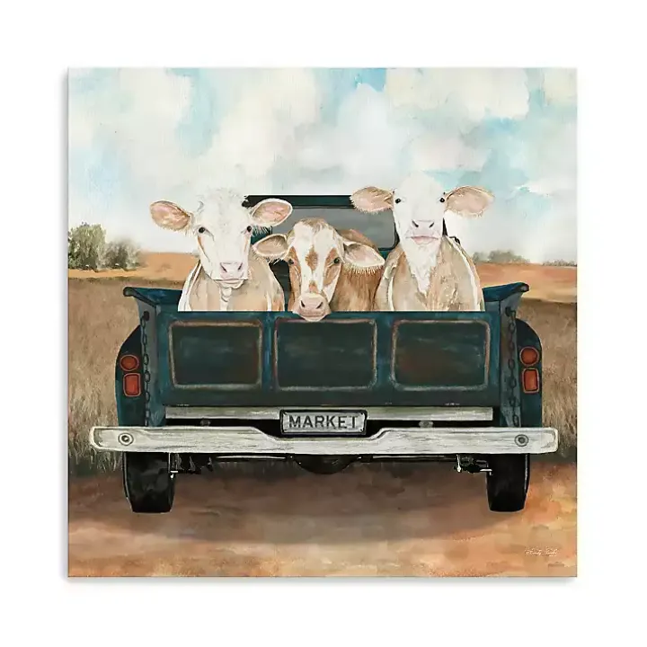 Along for the Ride Canvas Art Print, 40x40 in.
