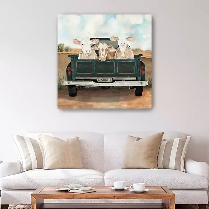 Along for the Ride Canvas Art Print, 40x40 in.