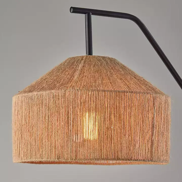Amalfi Natural Rope Shade Floor Lamp