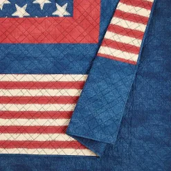 Americana Patch 3-pc. Full/Queen Quilt Set