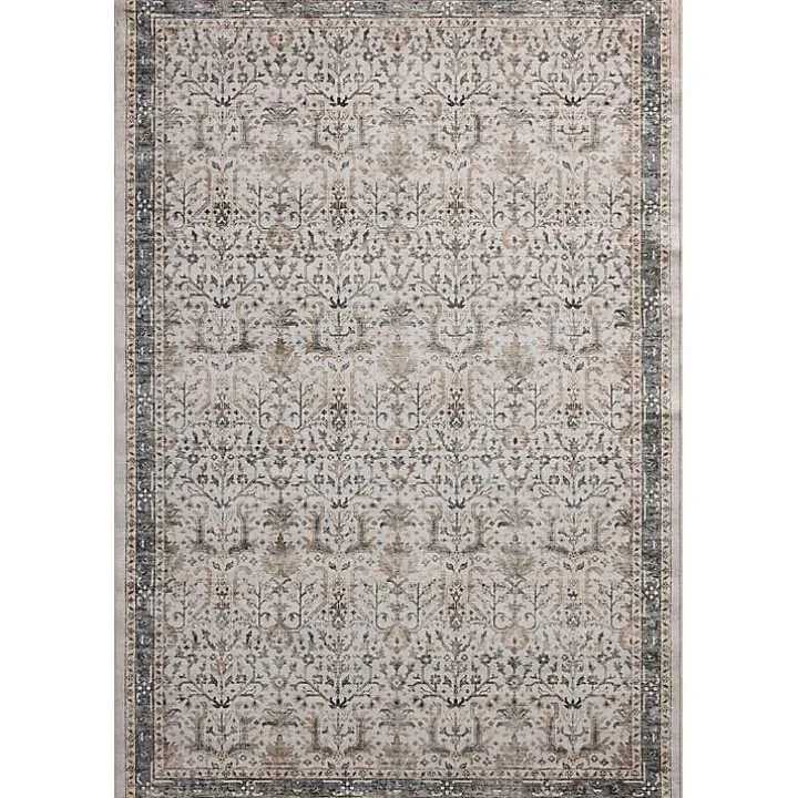 Annitston Ivory Stone Area Rug, 8x10