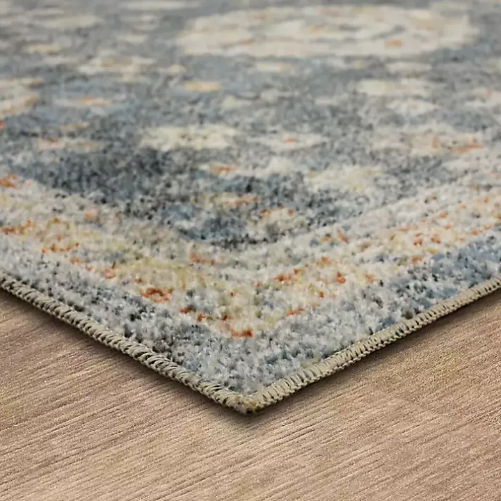 Anthracite Granary Floral Runner, 2x10