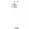 Antique Brass Arc Floor Lamp