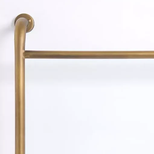 Antique Brass Metal Wall Ladder