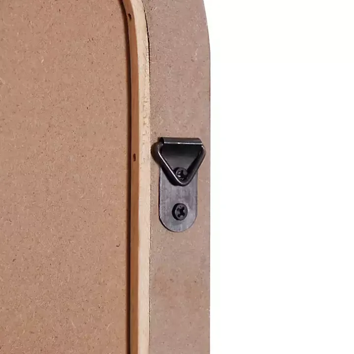 Antique Brass Ornate Filigree Mirror