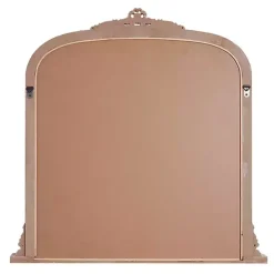 Antique Brass Ornate Filigree Mirror