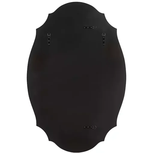 Antique Bronze Curved Wall Mirror