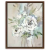 Antique Rose II Framed Canvas Art Print