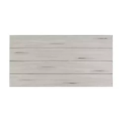 Antique Whitewashed Wood Coffee Table