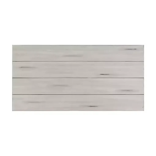 Antique Whitewashed Wood Coffee Table