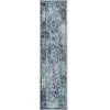 Aqua and Gray Alex Runner, 2x6
