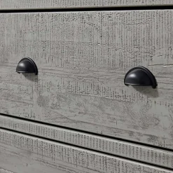 Arden Gray Wood 6-Drawer Dresser