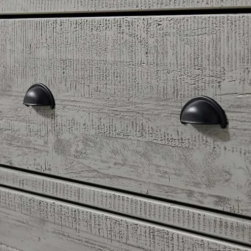 Arden Gray Wood 6-Drawer Dresser