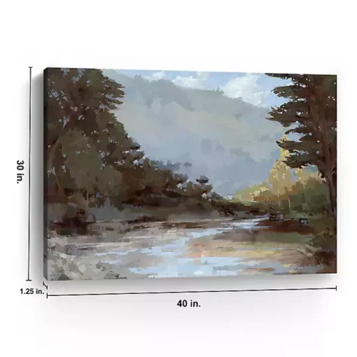 Around the Bend Canvas Art Print