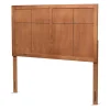 Ash Walnut Wood Panel Full Headboard