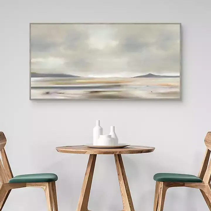 At Peace Framed Canvas Art Print