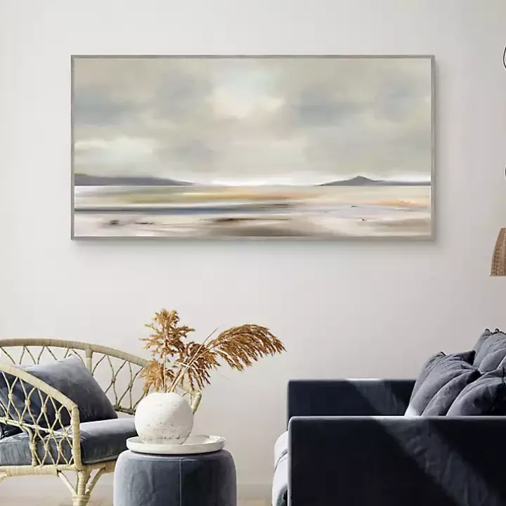 At Peace Framed Canvas Art Print