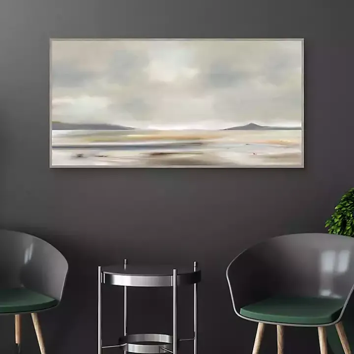 At Peace Framed Canvas Art Print