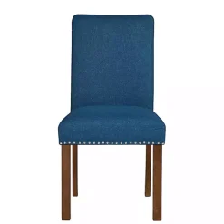 Aubrey Navy Upholstered 2-pc. Dining Chair Set