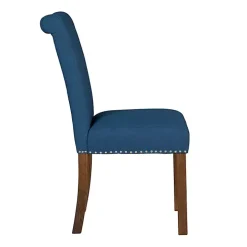 Aubrey Navy Upholstered 2-pc. Dining Chair Set