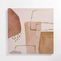 Autumn Abstract Canvas Art Print