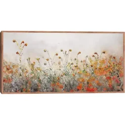 Autumn Meadow Framed Canvas Art Print