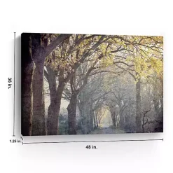 Avenue Of Trees Canvas Art Print