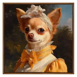 Baroness Bonita Barkington Framed Art Print