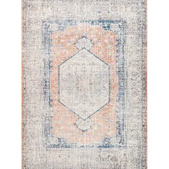 Bea Distressed Vintage Washable Area Rug, 8x10