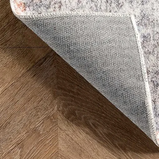 Bea Distressed Vintage Washable Area Rug, 8x10
