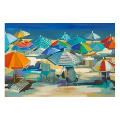 Beach Blanket Bingo Canvas Art Print