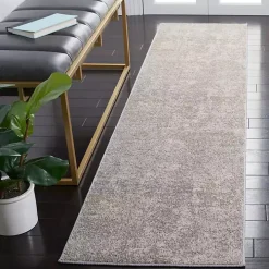 Beige Madison Abstract Runner, 2x8