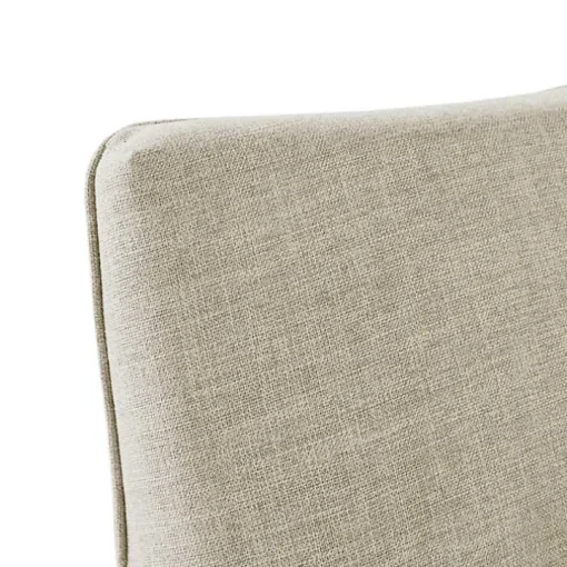 Beige Skirted Swivel Martha Stewart Accent Chair