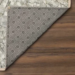 Beige Sotho Washable Area Rug, 5x7