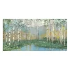 Birch River Giclee Canvas Art Print