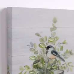 Birds on Water Pitcher Canvas Art Prints, Set of 2