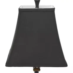 Black and Gold Fleur De Lis Buffet Lamp