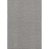Black and Ivory Dainty Diamond Area Rug, 4x6