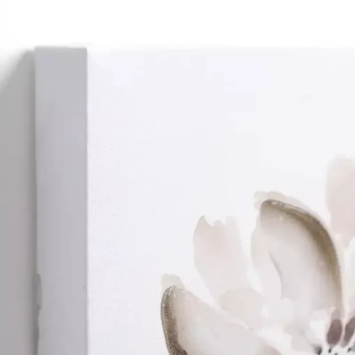 Black and White Flower I Canvas Art Print