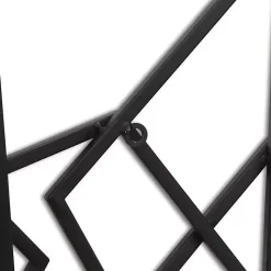 Black Astraga Pentagon Plaque