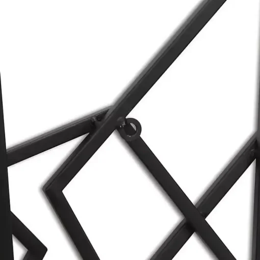 Black Astraga Pentagon Plaque