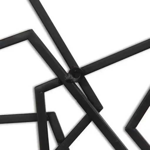 Black Astraga Pentagon Plaque