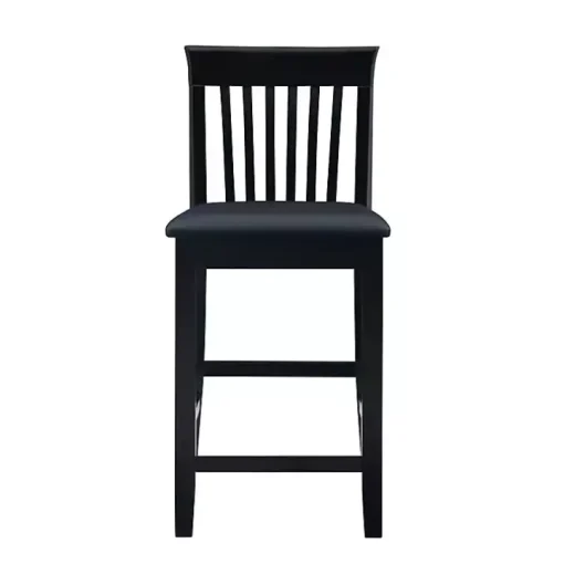Black Jayden Craftsman Counter Stool