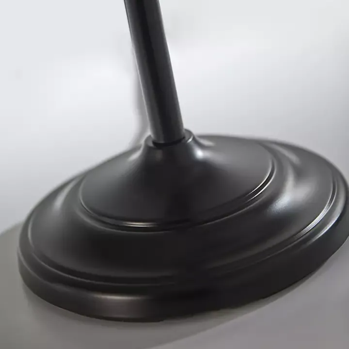 Black Lucas 3-pc. Table and Floor Lamp Set